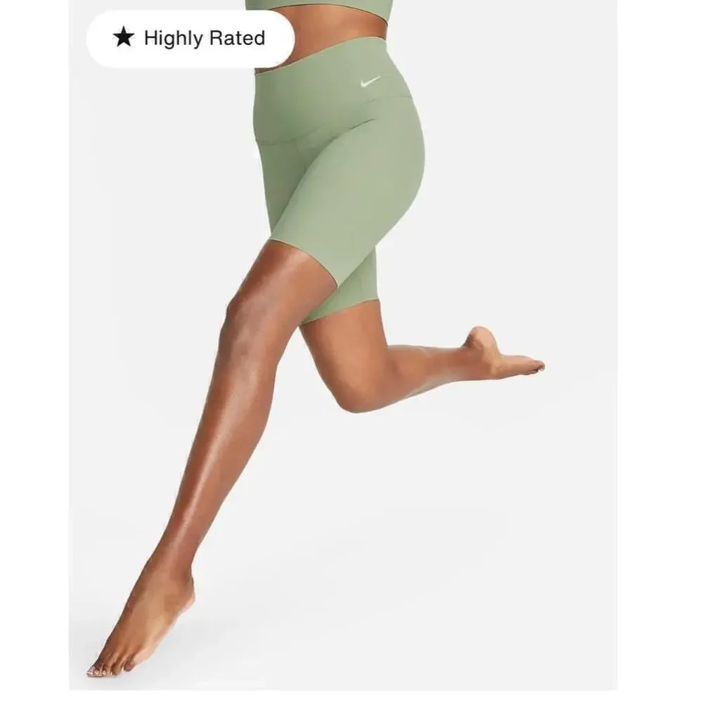 Women's Nike Training Shorts - Green - Size L - Picture 2 of 14